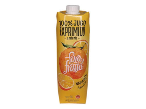 JUGO 100% EXPRIMIDO PURA FRUTTA 1 LT NARANJA