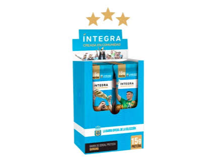 BARRAS DE LA SELECCION ARG INTEGRA PROTEICA BANANA