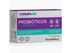 PROBIOTICOS + PREBIOTICOS X 30 CAPS