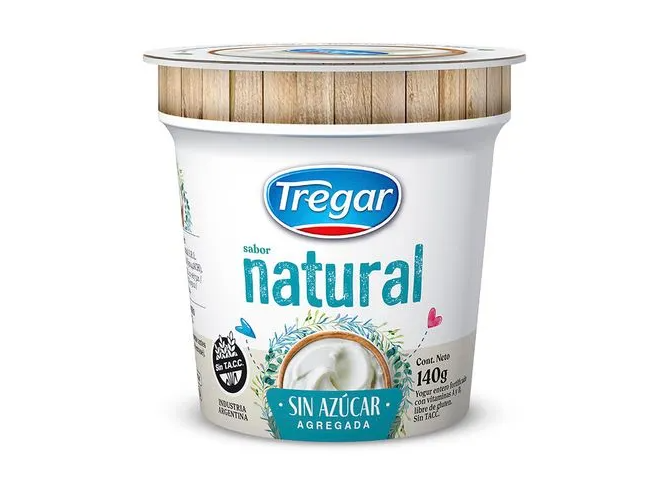 YOGUR NATURAL TREGAR X 140GR
