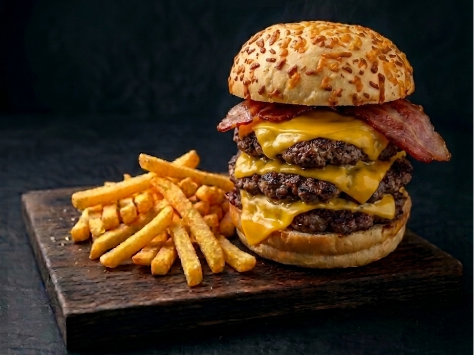TRIPLE (Incluye papas)