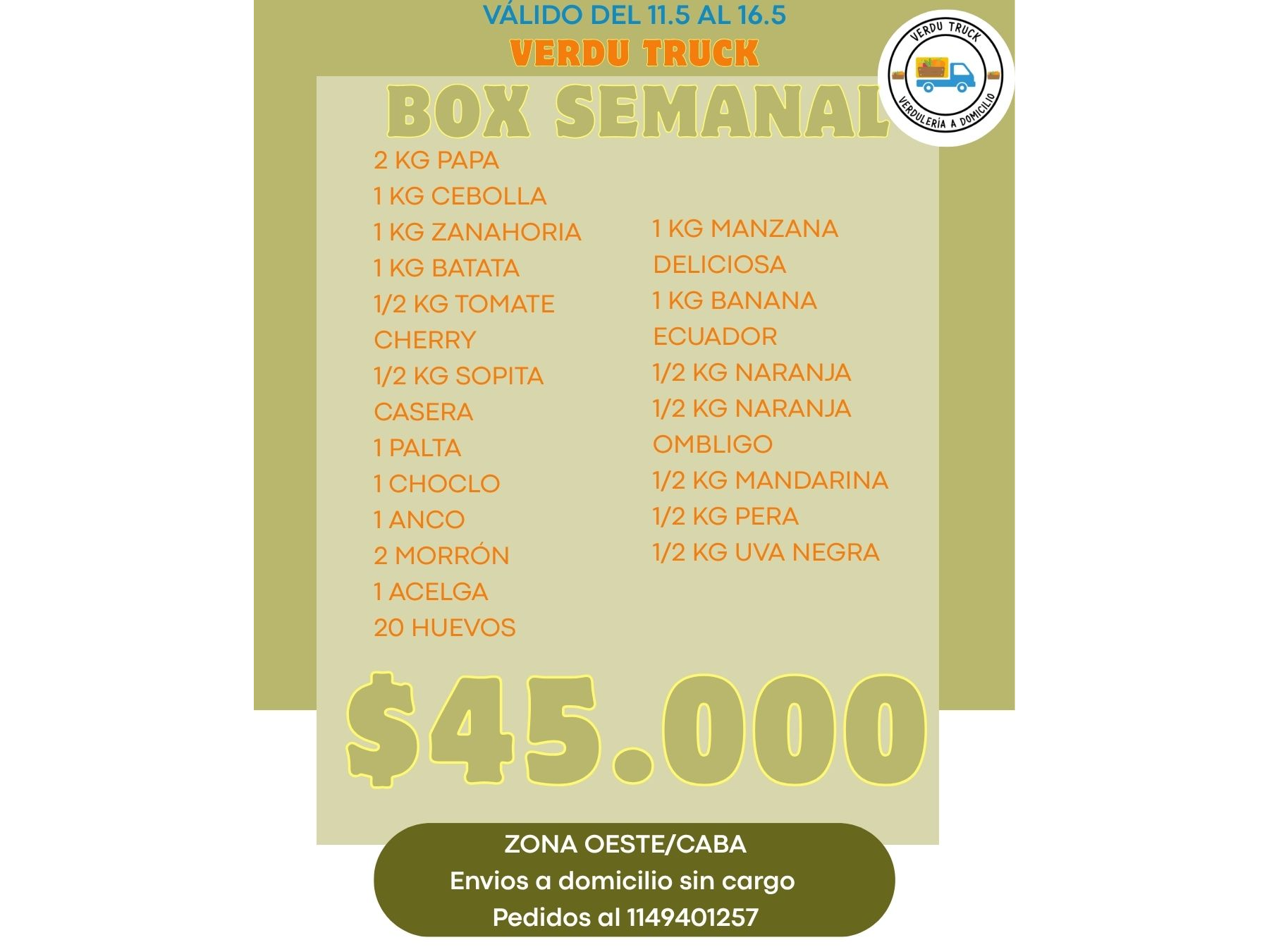 MINI BOX (11/5 AL 16/5)