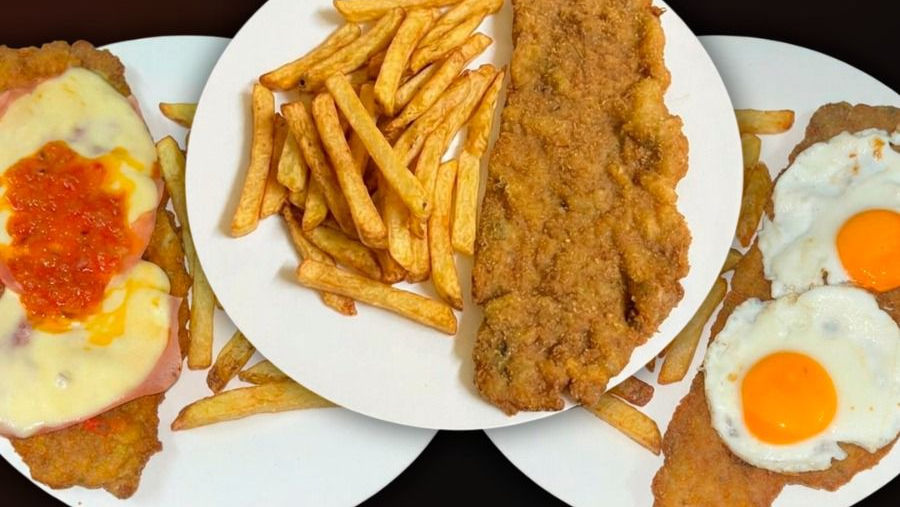 Milanesas al plato