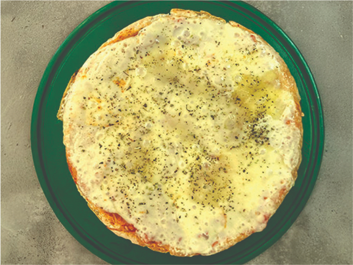 Pizza muzzarella x 8 porc