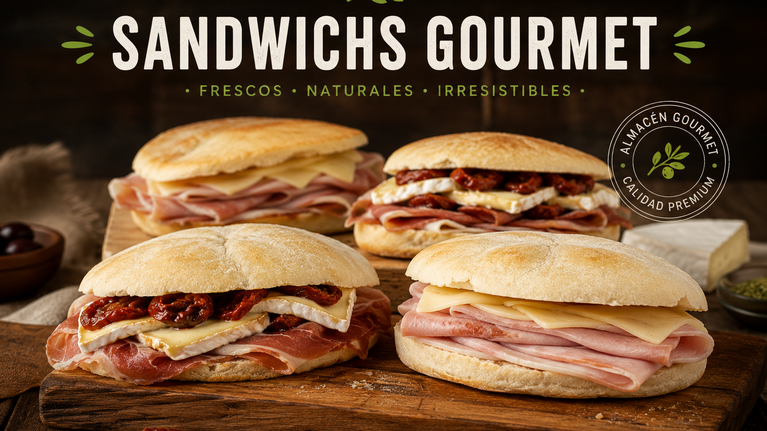 SANDWICHES GOURMET