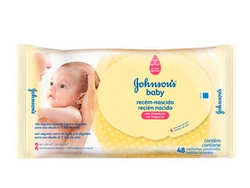 JOHNSON`S TOALLA RECIEN NACIDO x 48u