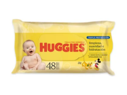 HUGGIES AMARILLA x 48u