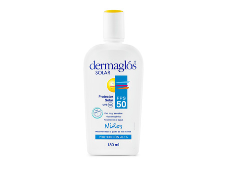 DERMAGLOS NIÑOS F50 X 180ml