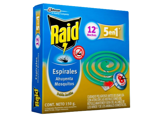 RAID ESPIRALES X 12u