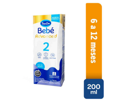 Sancor Bebe Advanced Nº 2 x 200ml
