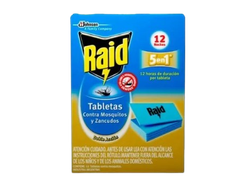 RAID TABLETAS X 12u