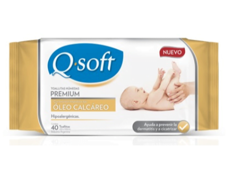 Q`SOFT TOALLA CON OLEO x 40u