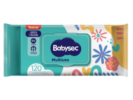 BABYSEC MULTIUSO X 120u