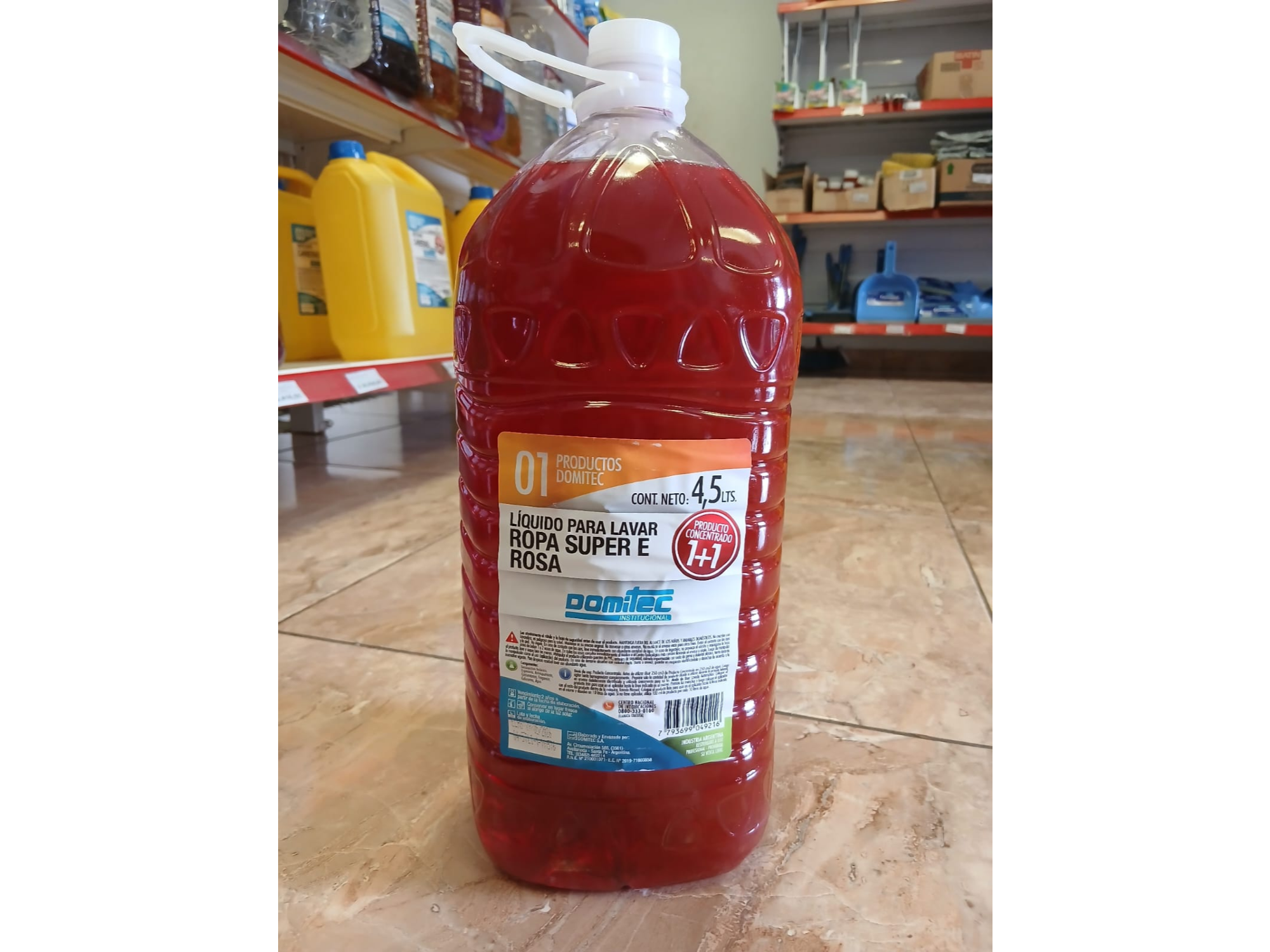 LIQUIDO LAVAR ROPA 3X4,5LT SUPER E ROSA