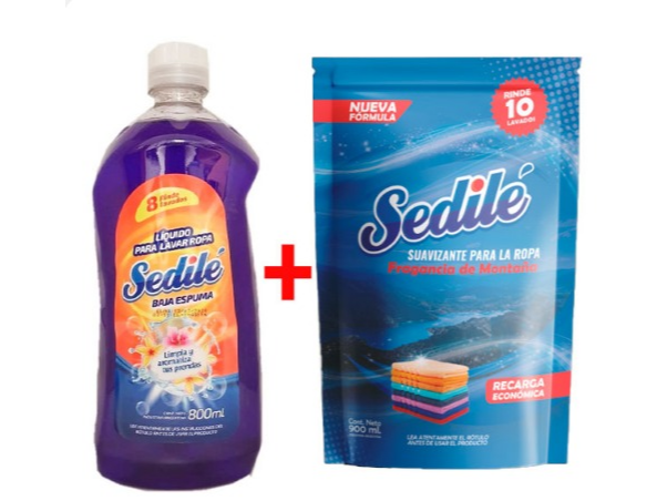 PROMO PACK 6X1 P2 SEDILE JABON + SUAVIZANTE