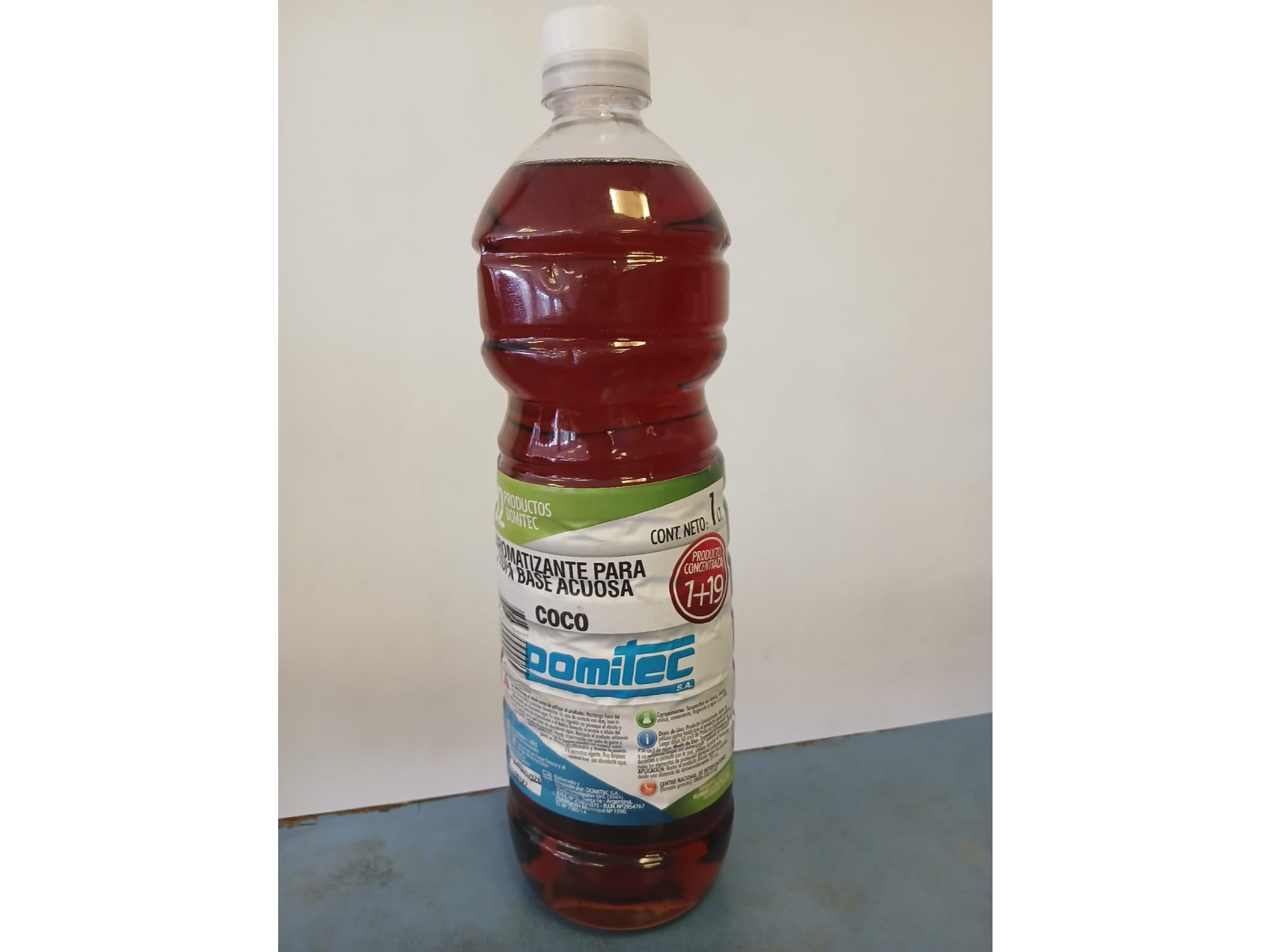 AROMATIZANTE ROPA BASE ACUOSA COCO 1+19