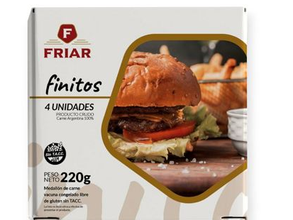 MEDALLONES  FINITAS X 4 CARNE Y SOJA (CODIGO 345)