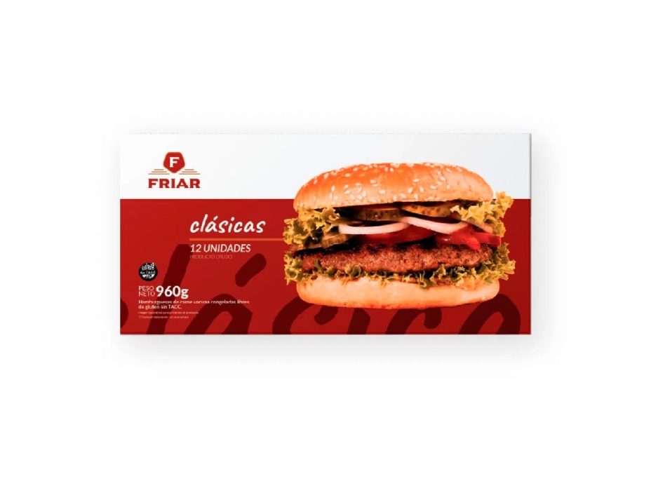 HAMBURGUESA 12 X 80 GS (9349)
