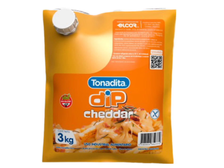 QUESO CHEDDAR EN POUCH POR 3KG