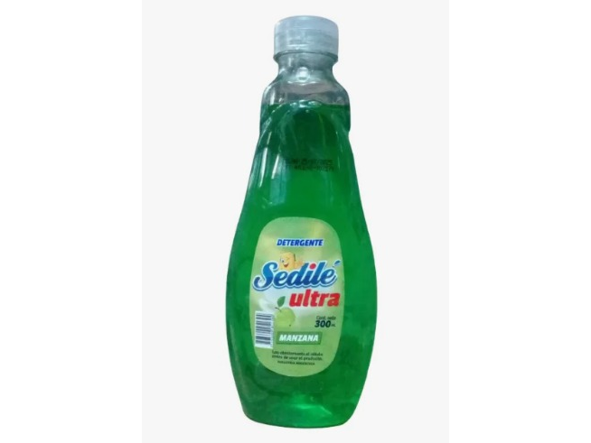 DETERGENTE CONC 18X300CC MANZANA SEDILE
