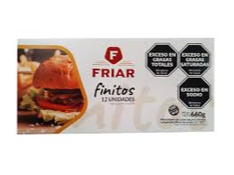 MEDALLONES FINITAS X 12 CARNE Y SOJA (CÓDIGO 346)