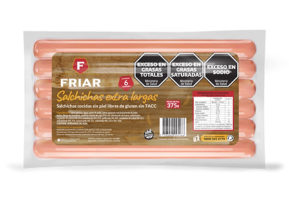 SALCHICHA FRIAR LARGA X6 (CÓDIGO 546)