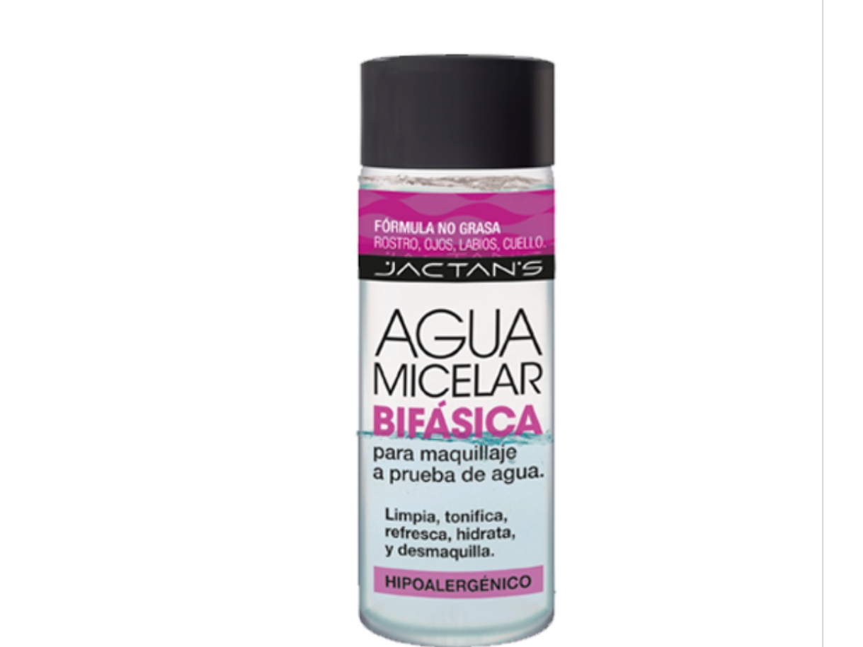 Agua micelar desmaquillante "Jactans"