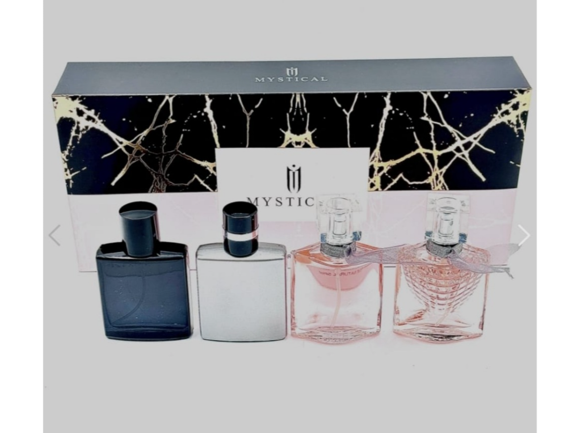 -Estuche de 4 perfumes x 30ml c/u