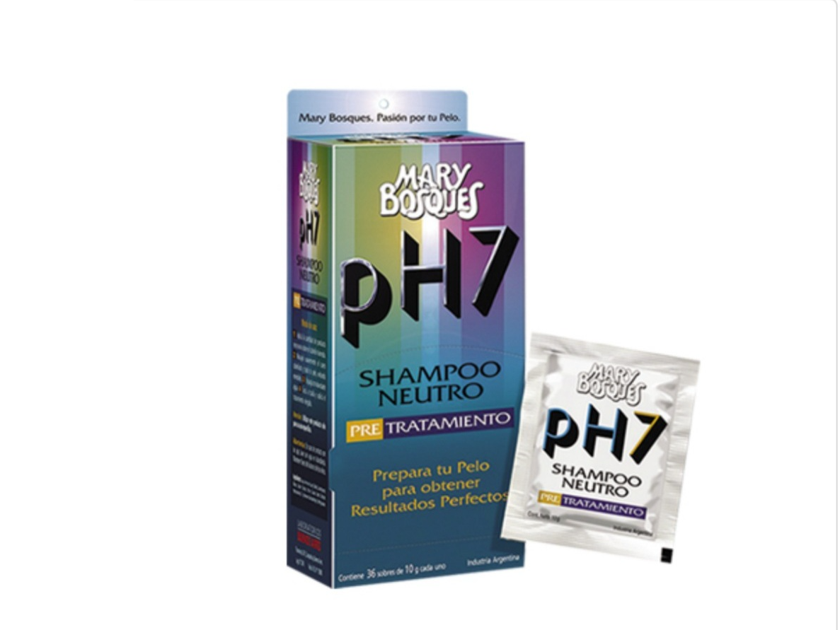 Shampoo en sachet x 6 unidades