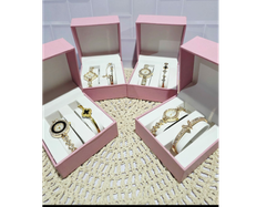 Reloj + pulcera en caja