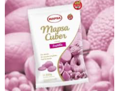 Chocolate mapsa color rosa (sabor frutilla)