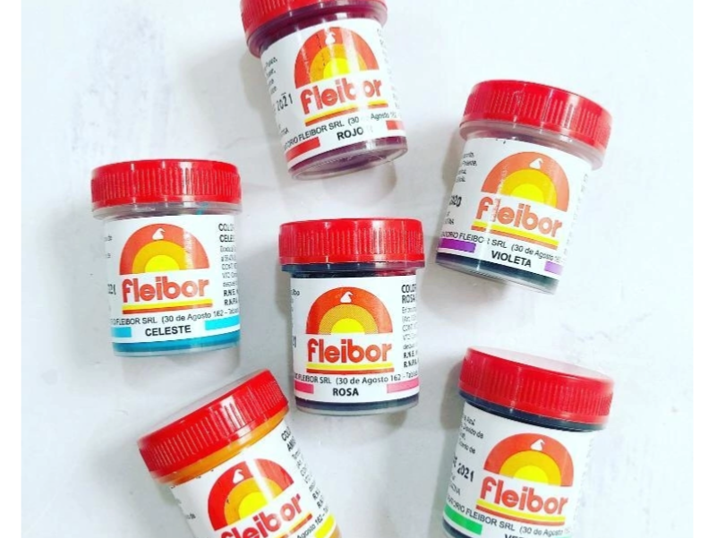 Colorantes en pasta fleibor