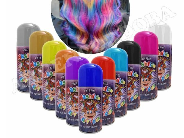 Pintura para el pelo