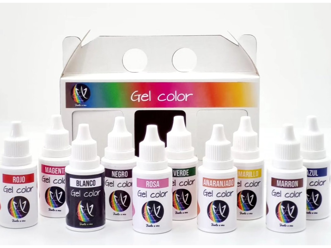 Colorante en gel