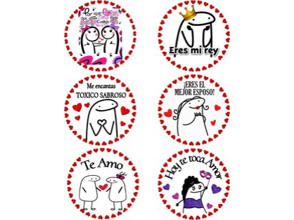 Topper san Valentín 💘