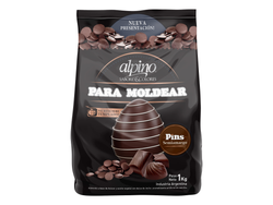 CHOCOLATE ALPINO PINS X 1 KG.