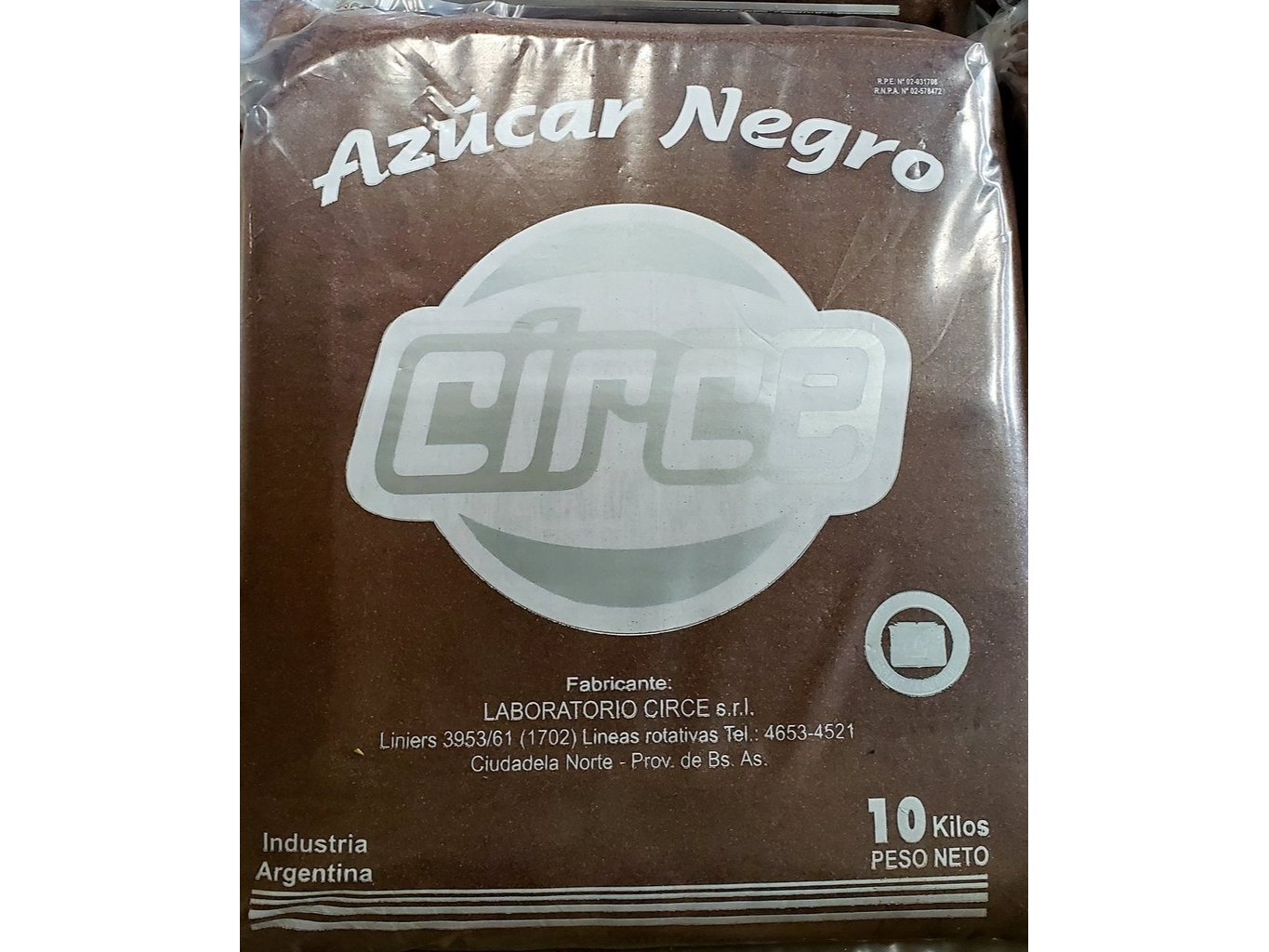 AZÚCAR NEGRO X 10 KG