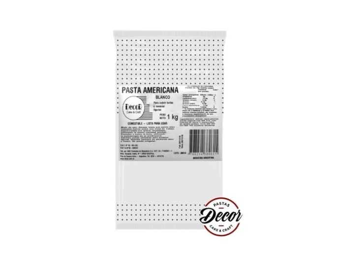 PASTA CUBRETORTAS DECOR X 1 KG.