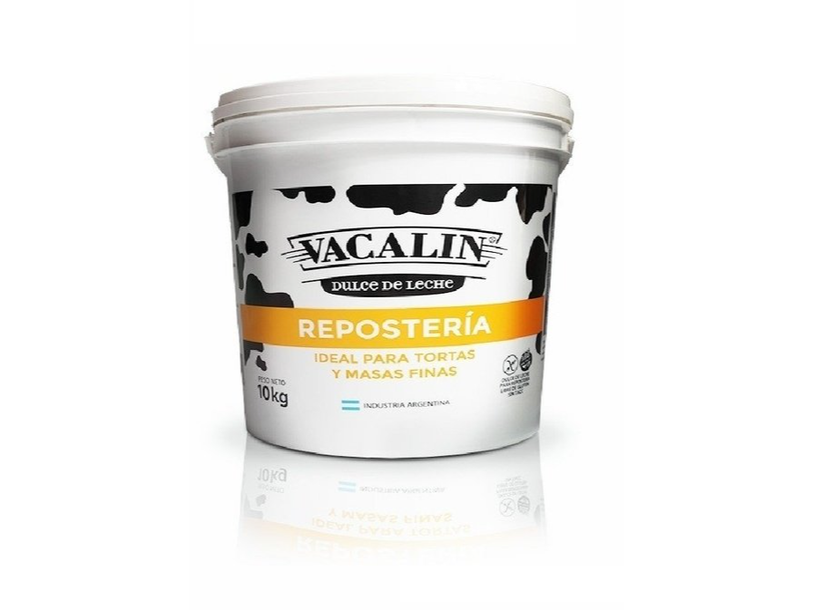 DULCE DE LECHE VACALÍN REPOSTERO BALDE X 10 KG