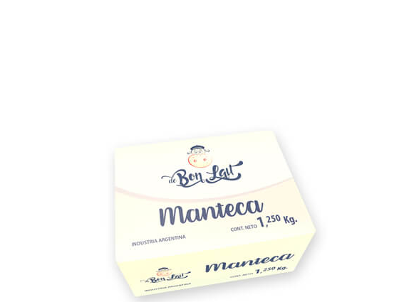 MANTECA DE BON LAIT X 1,25 KG.