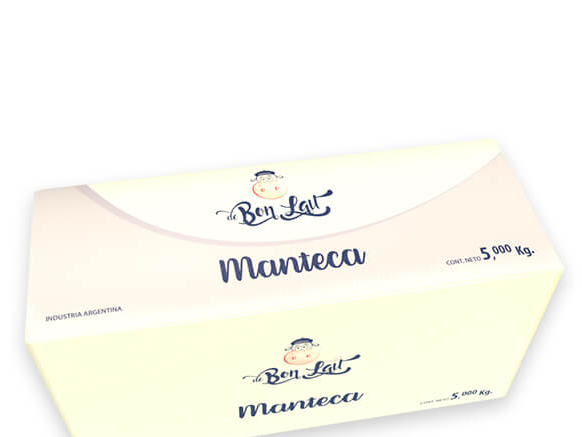 MANTECA DE BON LAIT X 5 KG.