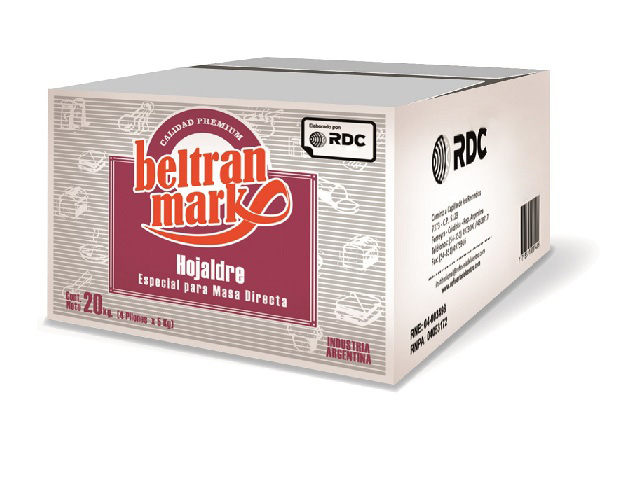 MARGARINA BELTRAN HOJALDRE X 5 KG.