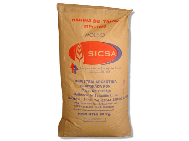 HARINA SICSA 000 X 25 KG.