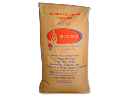 HARINA SICSA 000 X 25 KG.