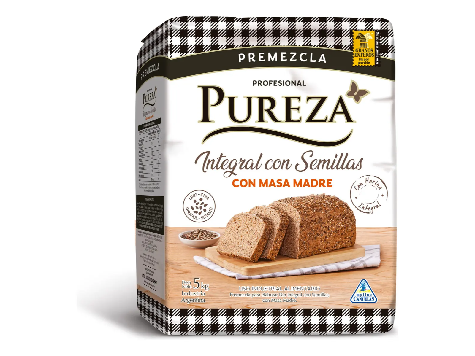 PREMEZCLA INTEGRAL CON SEMILLAS X 5 KG.
