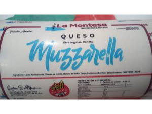 QUESO MOZZARELLA LA MONTESA X 5KG.