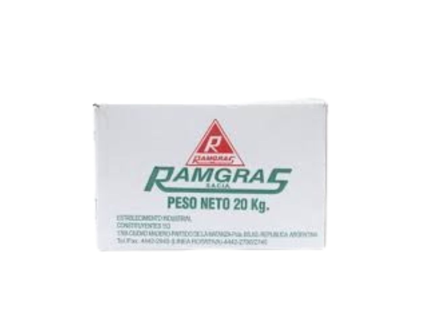 GRASA REFINADA RAMGRAS X 20 KG.