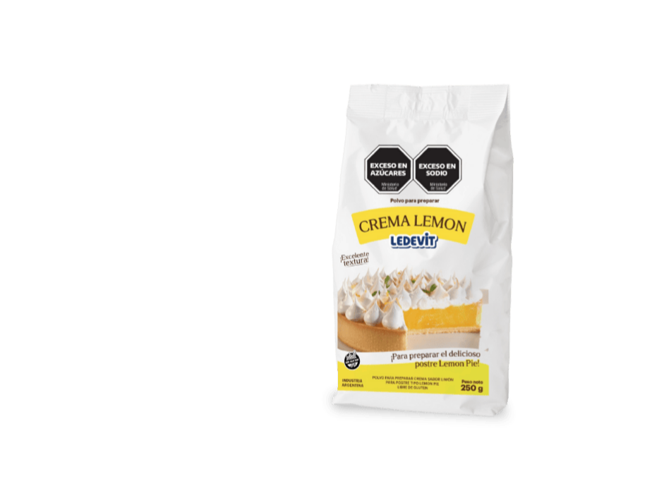 CREMA LEMON LEDEVIT X 250 GRS.