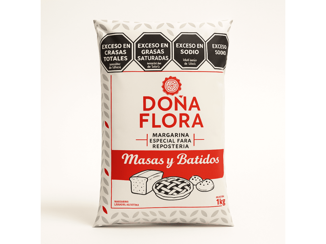 MARGARINA MASAS Y BATIDOS DOÑA FLORA X 1 KG