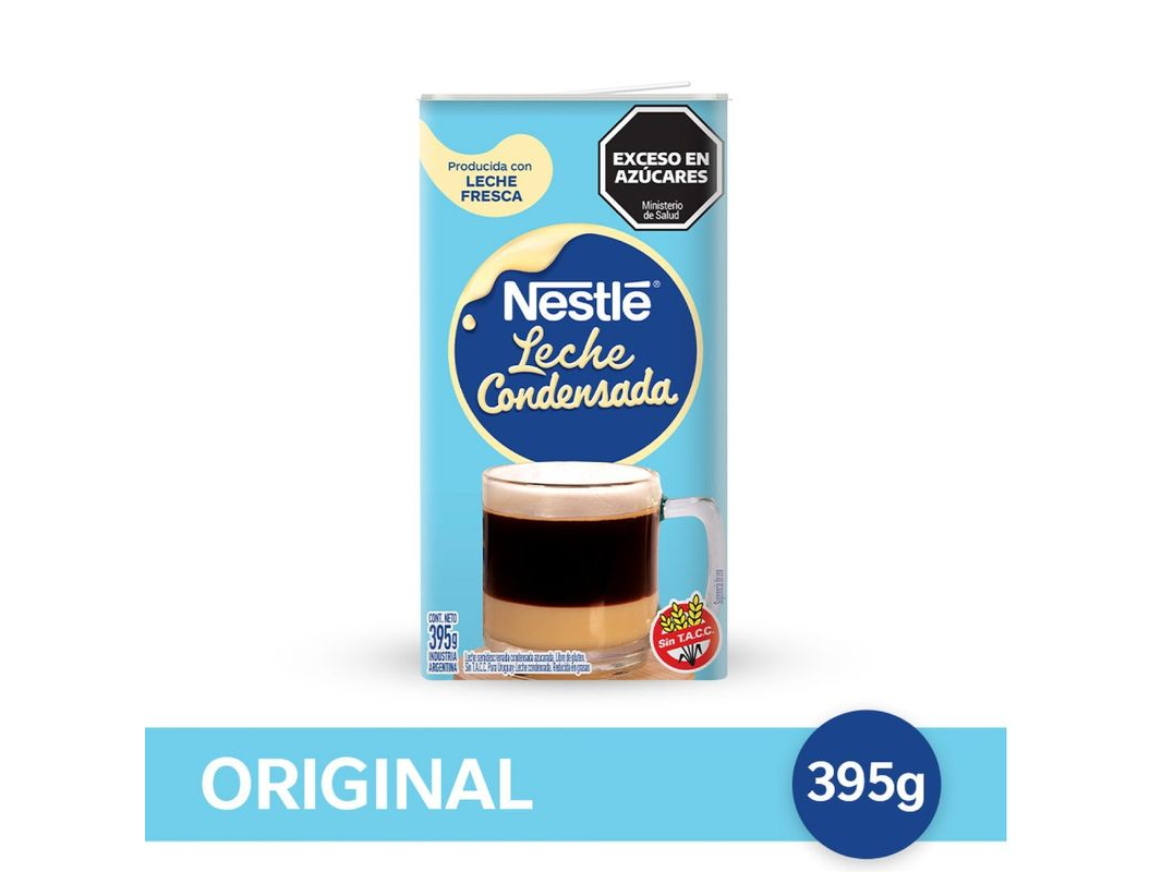 LECHE CONDENSADA NESTLE ORGANICA X 395 GRS.